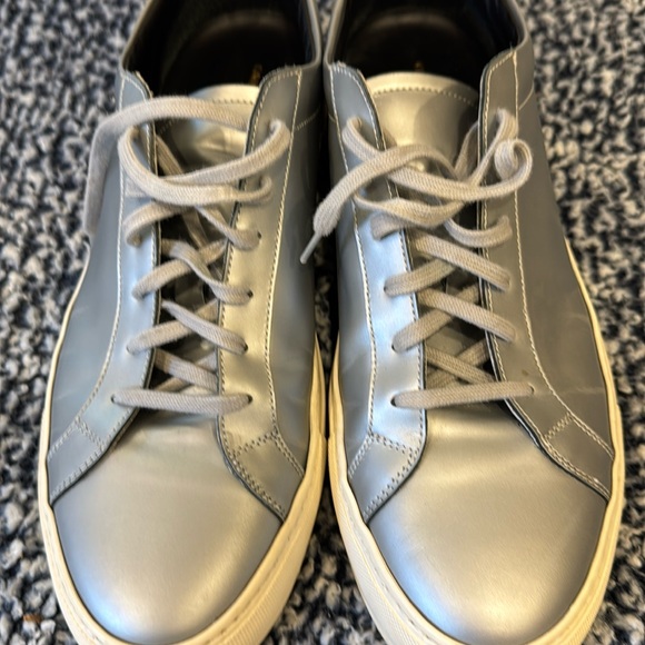 Common Projects silver low-tops - great sneakers in beautiful condition - Picture 8 of 13